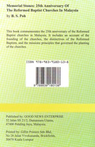 Back Cover of Book